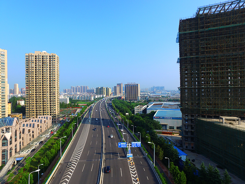 合肥市阜阳北路高架快速路综合建设糖心vlog

